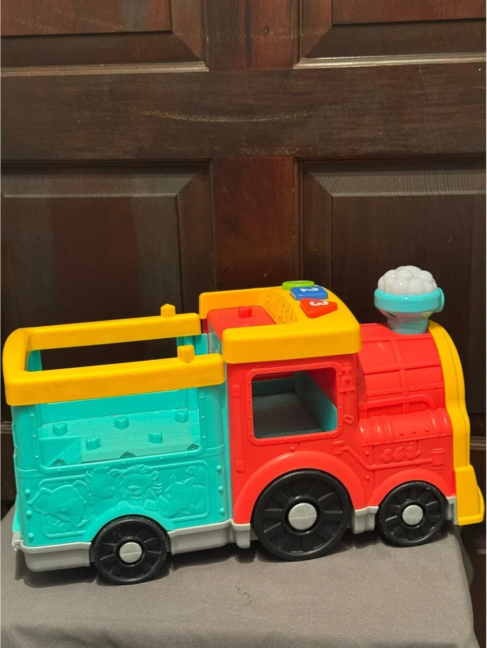 Fisher-Price Little People ABC Express Learning Train Toy Light & Sound Tested